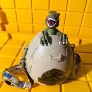 NEW JURASSIC WORLD PARK Raptor Baby Egg Popcorn Bucket Universal Studios Light